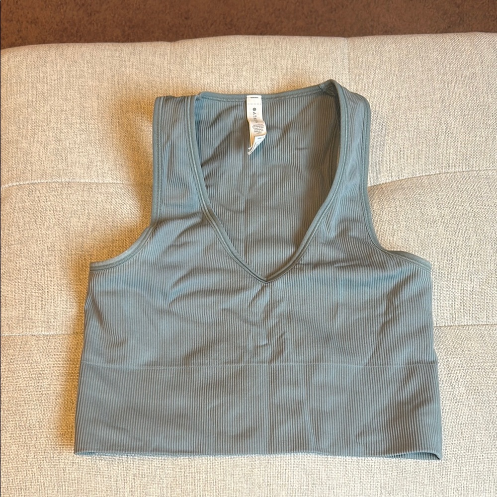 Athleta Aurora Crop Rib Tank
